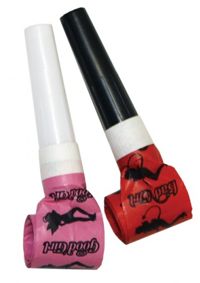 Unbranded Hen Party: Good Girl / Bad Girl 6 Noise Makers
