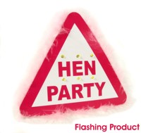 Hen Party: Hen Party Brooch Flashing