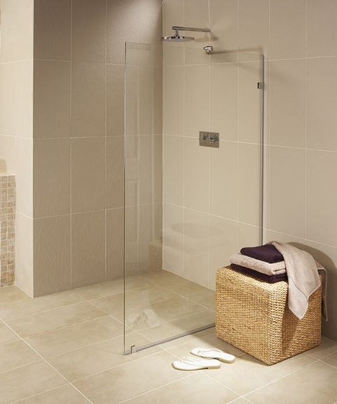 Unbranded Henriette Wet Room Shower Screen 1000mm with