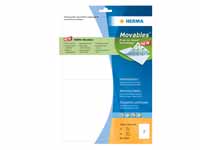 Unbranded Herma Movables white labels, 199.6x143.5mm label