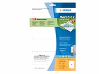 Unbranded Herma Movables white spine labels, 192x61mm