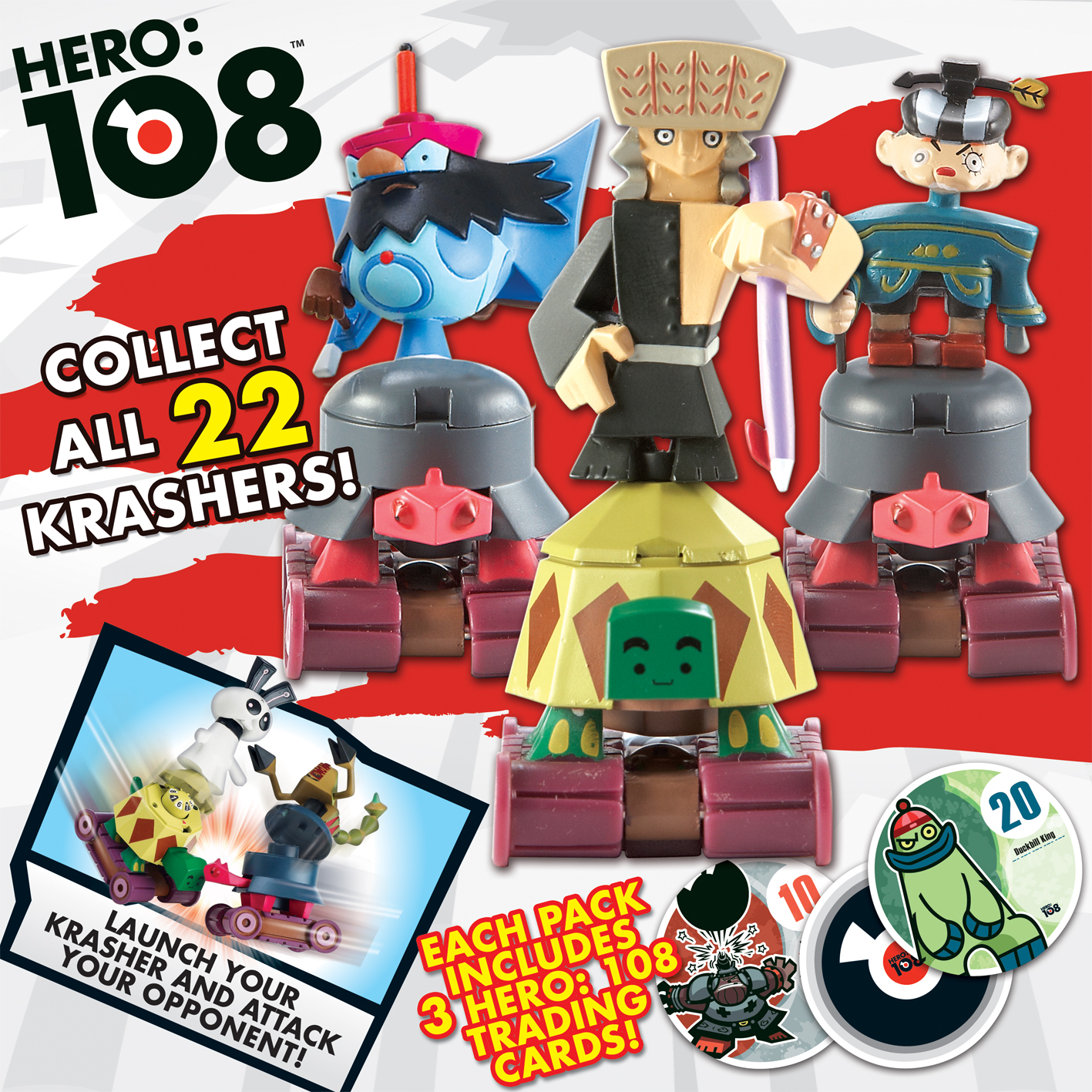 Unbranded Hero 108 Kingdom Krashers Single Pack