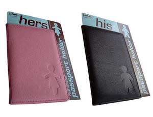 Unbranded Hers Leather Passport Holder