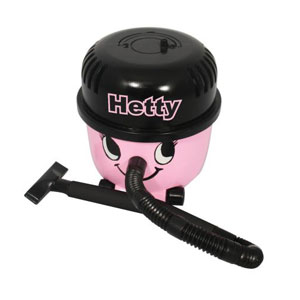 Hetty Desktop Vacuum is a well known friendly face but in a handy desktop size!! The perfect little 