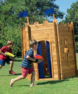 Hexagonal Wooden Castle