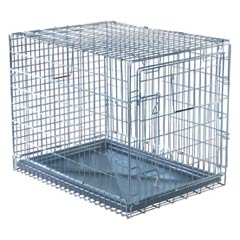 Unbranded Hi Control Two Door Dog Crate - X Large