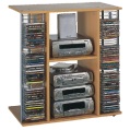 hi-fi stand with 2 cd columns