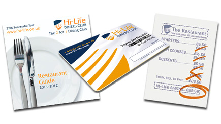Unbranded Hi-Life Diners Club Membership