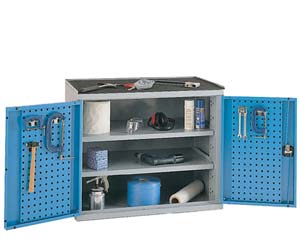 Unbranded High capacity cupboard low 2shelf