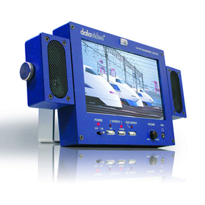 7 High Resolution TFT LCD monitor with DV and analogue video inputs and outputs. Supplied complete w