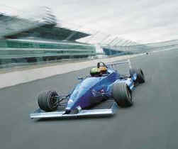 Unique to Rockingham is our single seater car thats been specially adapted to take a passenger..