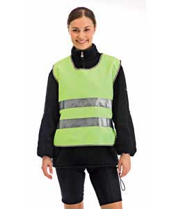 Unbranded High Vis Reflective Cycle Vest