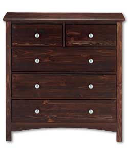 Highgrove Chocolate 3 plus 2 Drawer Chest