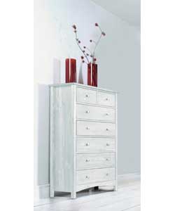 Highgrove White 5 plus 2 Drawer Chest