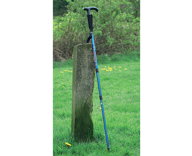 Unbranded Hiking Stick with LED Torch and Compass