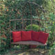 Unbranded Hinton Rustic Garden Arbour
