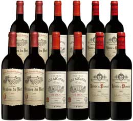 Unbranded Historic Vintage Bordeaux - Mixed case