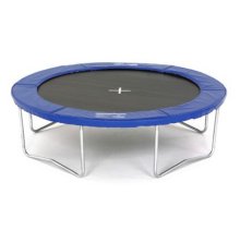 An excellent round trampoline for children ( and the occasional adult - up to 14 stone! ) At 3M (