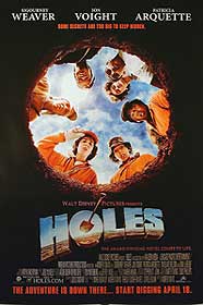 Holes movie poster