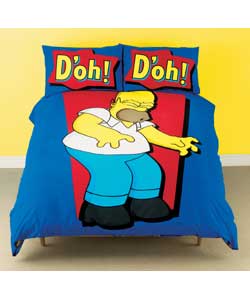 Homer Double Duvet Cover Set