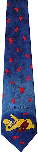 Unbranded Homer Irresistible Tie
