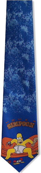 Unbranded Homer Slob Tie (Blue)