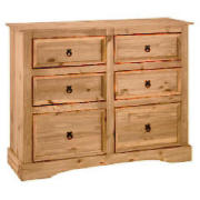 Unbranded Honduras 6 drawer Chest, Antique Pine