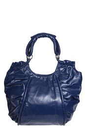 Unbranded Honey Ruched Detail Tote Bag