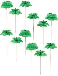 Unbranded Honeycomb Palm Tree Picks PK12