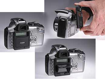 Unbranded Hoodman - FlipUp LCD Cap for Canon 350D / Rebel XT Digital Cameras - Ref H-RXT