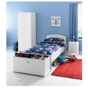 Unbranded Hopscotch Crown/Football Single Bed With