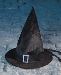 Unbranded Horror Hat - Adult Classic Witch with Band
