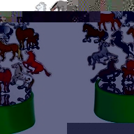 Unbranded Horse Magnetic Sculpture