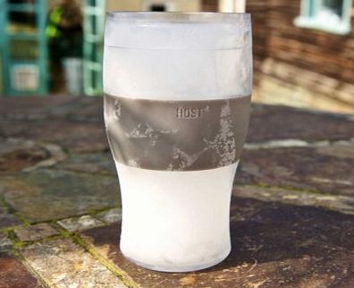 HOST Freeze Chilling Pint GlassKeep your pint cooler for longer with the HOST Freeze Chilling Pint Glass.Filled with a magical gel that freezes faster than water and defrosts slower than water too! This means that after two hours in the cooler the HO