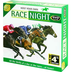 Unbranded Host Your Own Race Night DVD Game
