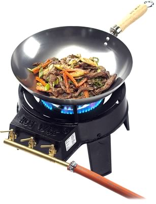 The Hot Wok Set makes it possible to cook the perf