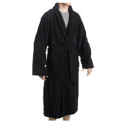 Unbranded Hotel 5* Bathrobe Black, Small/ Medium