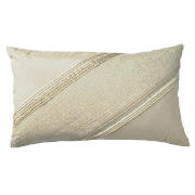 Unbranded Hotel 5* Beige Embroidered Cushion