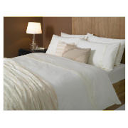 Unbranded Hotel 5* Faux Fur Throw, Cream