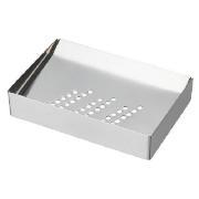 Unbranded Hotel 5* stainless steel rectangular soap dish