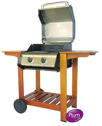 Hotspot 2 burner gas barbecue comprises of 2 cast iron bar burners the total cooking area is 49cm x 