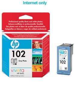 Unbranded HP 102 Grey Photo Inkjet Print Cartridge with Vivera Inks