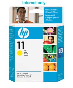 Unbranded HP 11 Yellow Ink Cartridge