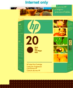 Unbranded HP 20 Black Ink Cartridge