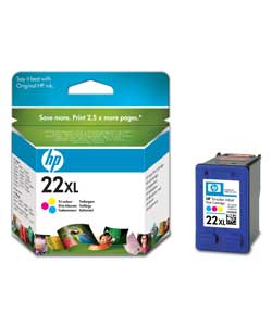 Unbranded HP 22XL Colour Ink Cartridge