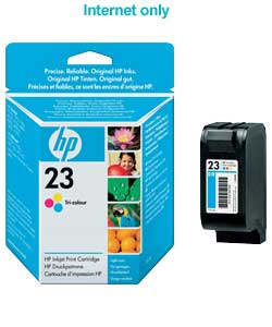 Unbranded HP 23 Tri-Colour Inkjet Print Cartridge