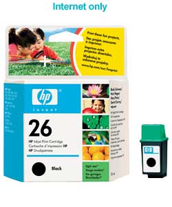 Unbranded HP 26 Black Ink Cartridge