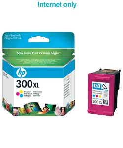 Unbranded HP 300XL Tri-Colour Ink Cartridge