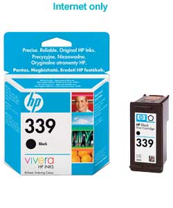 Unbranded HP 339 Black Inkjet Print Cartridge with Vivera Ink
