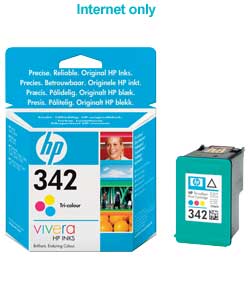 Unbranded HP 342 Tri-colour Inkjet Print Cartridge with Vivera Inks